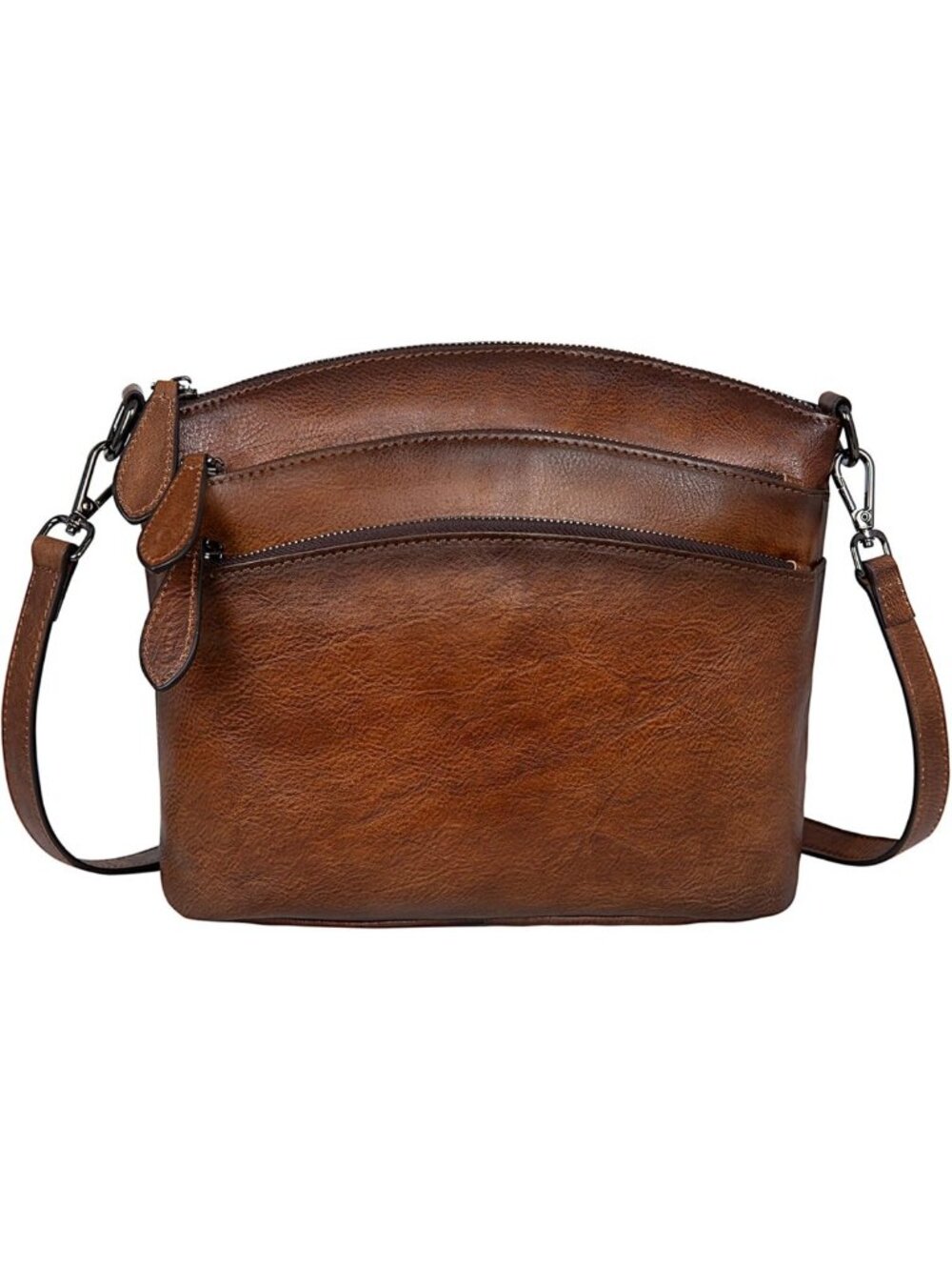 Vintage Leather Crossbody Bag for Women | Stylish Shoulder Handbag for Travel